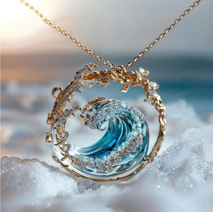 🌊Romance from the sea-Ocean's Oath Necklace🎁