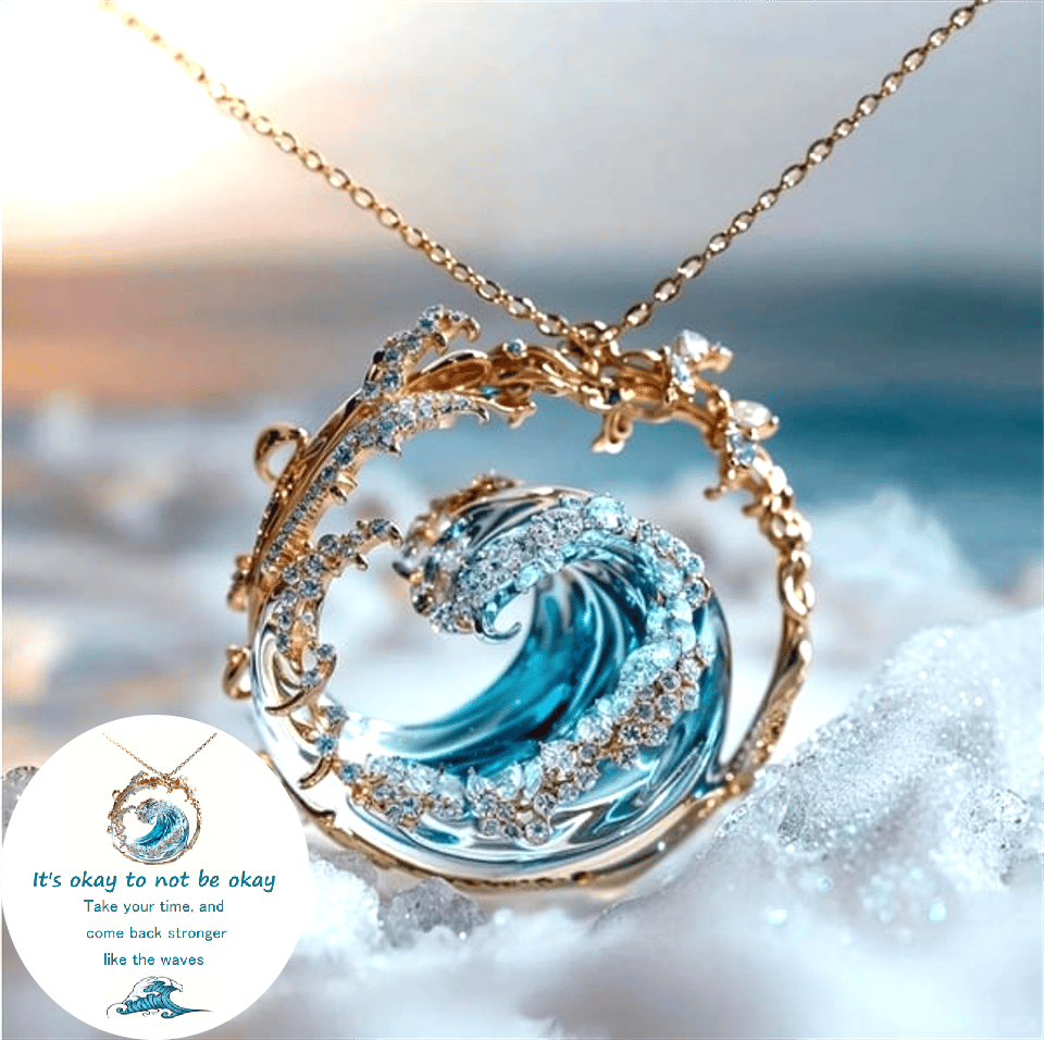 🌊Romance from the sea-Ocean's Oath Necklace🎁