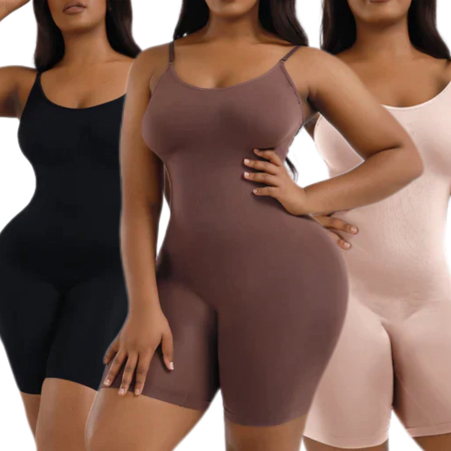 Tiworld™LonFiberFar Infrarrojo Recuperación Shaper Backless Shapewear Bodysuit Verano Venta 2024