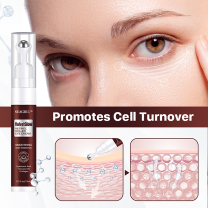 SEAGRIL™ VelvetGlow Retinol Roller Augencreme