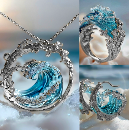 🌊Romance from the sea-Ocean's Oath Necklace🎁